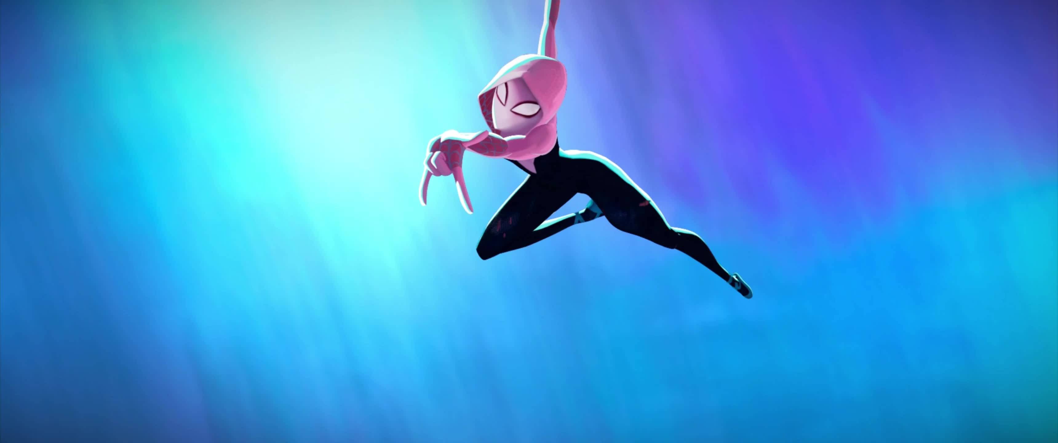 4K gwen stacy spider verse