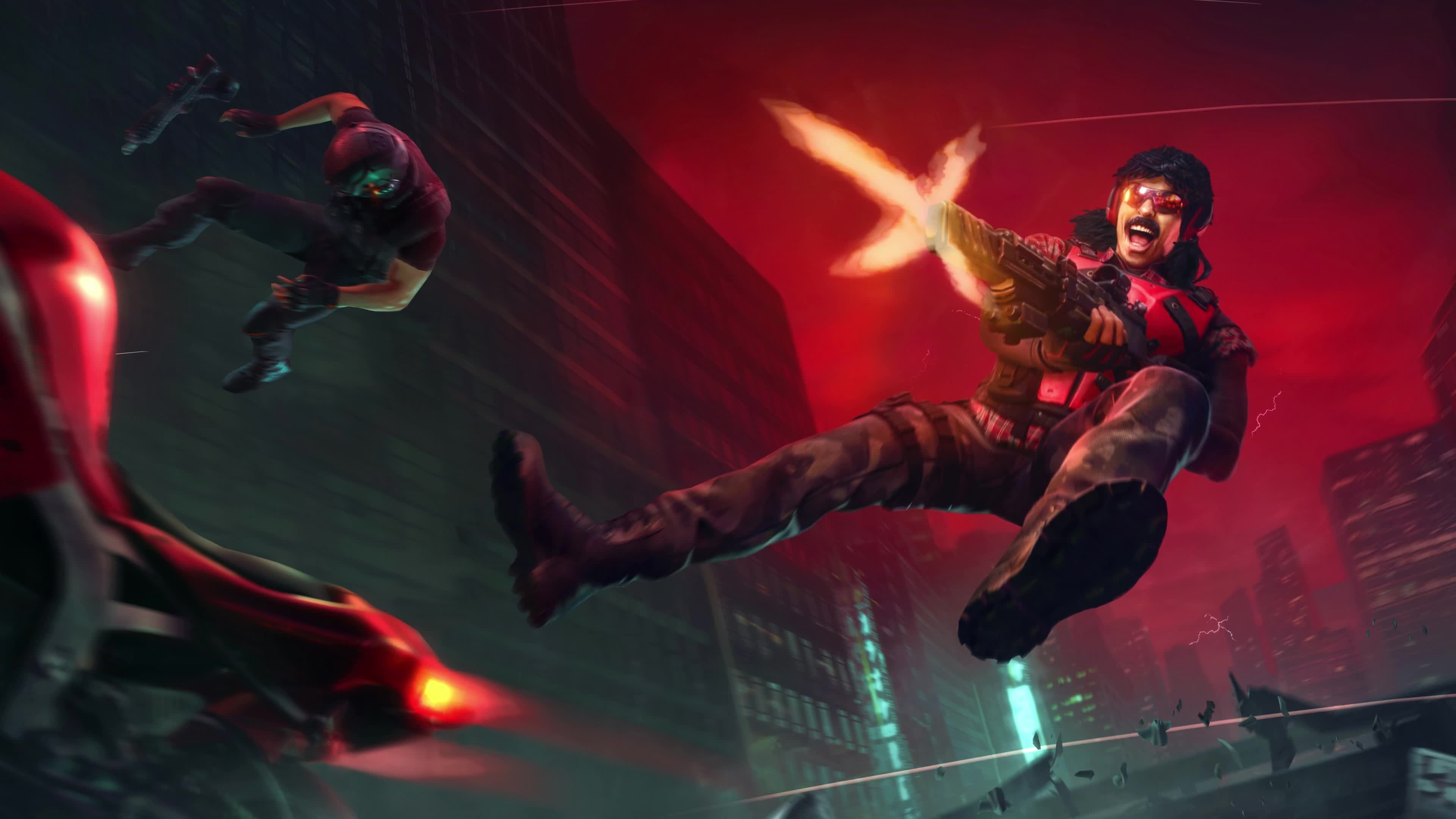 Dr DisRespect 4K Live Wallpaper