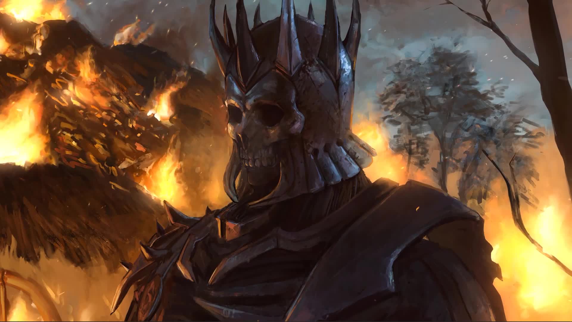 Eredin Witcher 3 Live Wallpaper