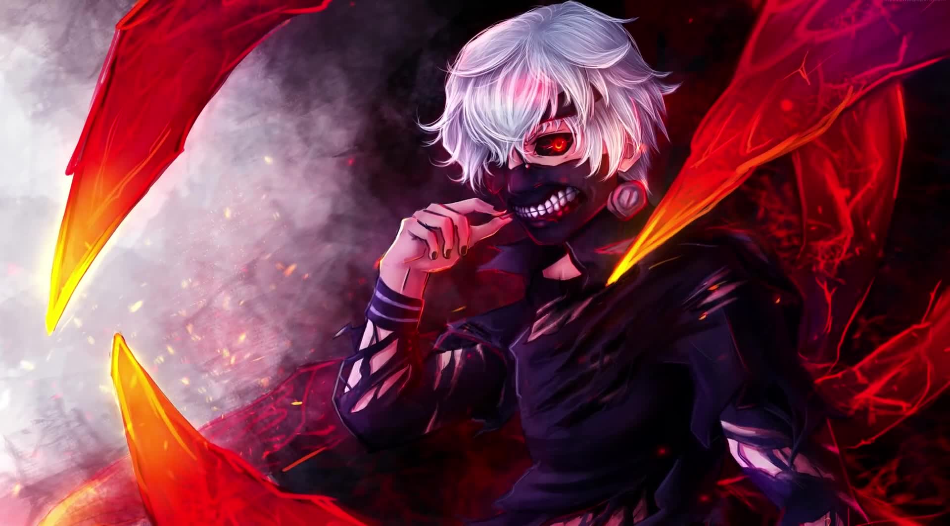 Animated Ken Kaneki Live Wallpaper