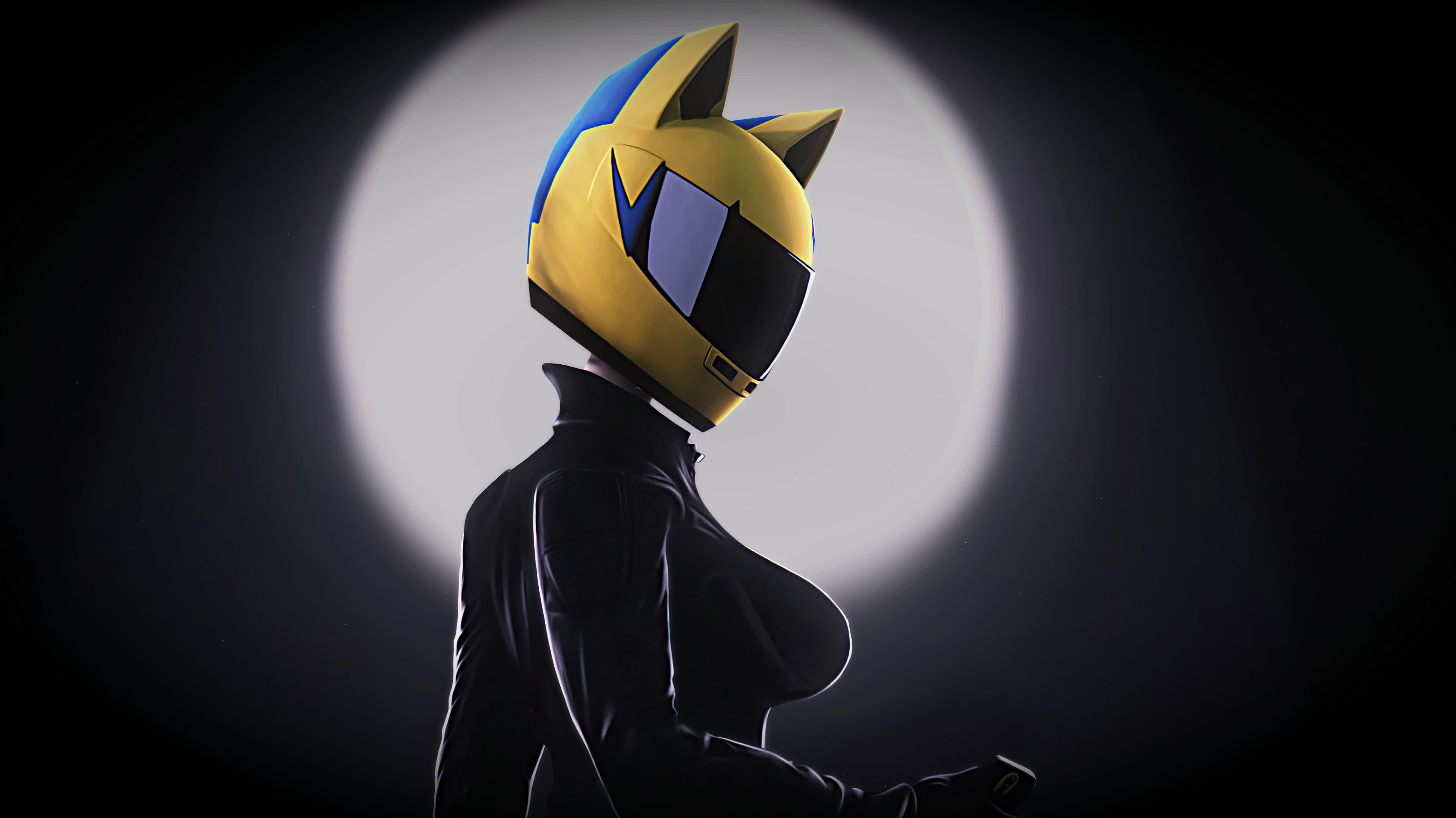Celty Durarara 4K Live Wallpaper