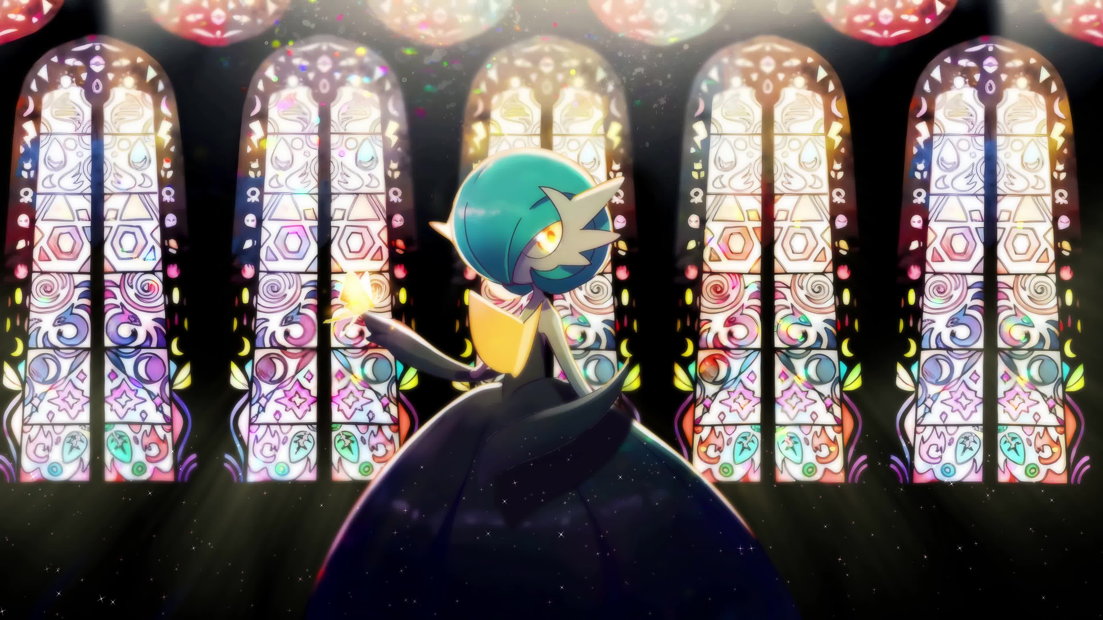 Shiny Mega Gardevoir 4K Live Wallpaper
