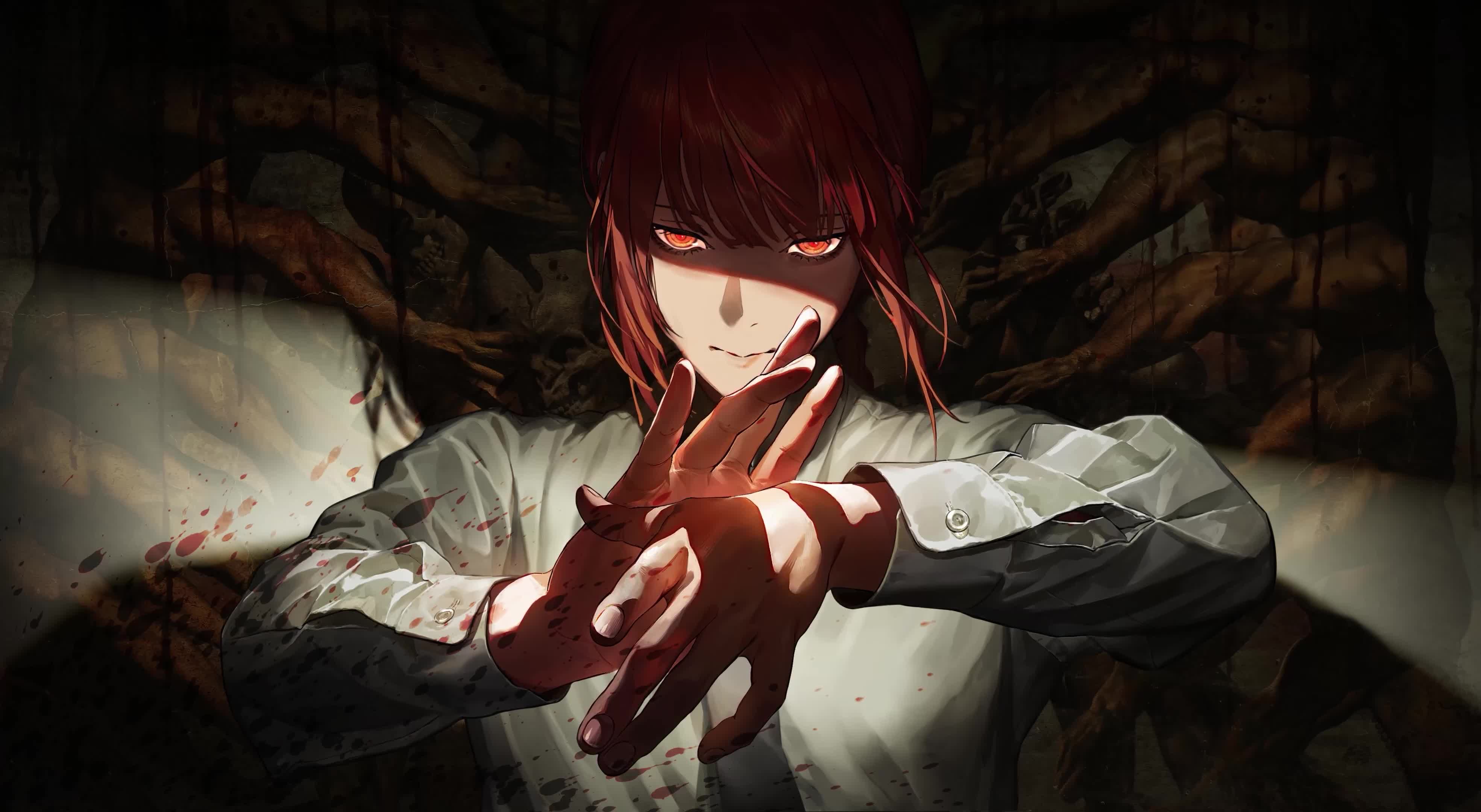 Makima 3938x2160 Live Wallpaper