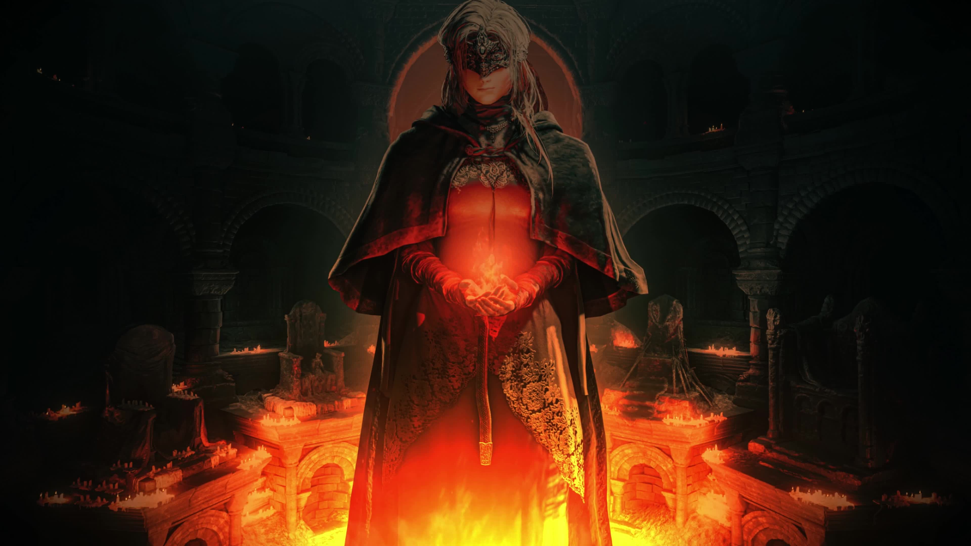 Fire Keeper Dark Souls 3 4K Live Wallpaper