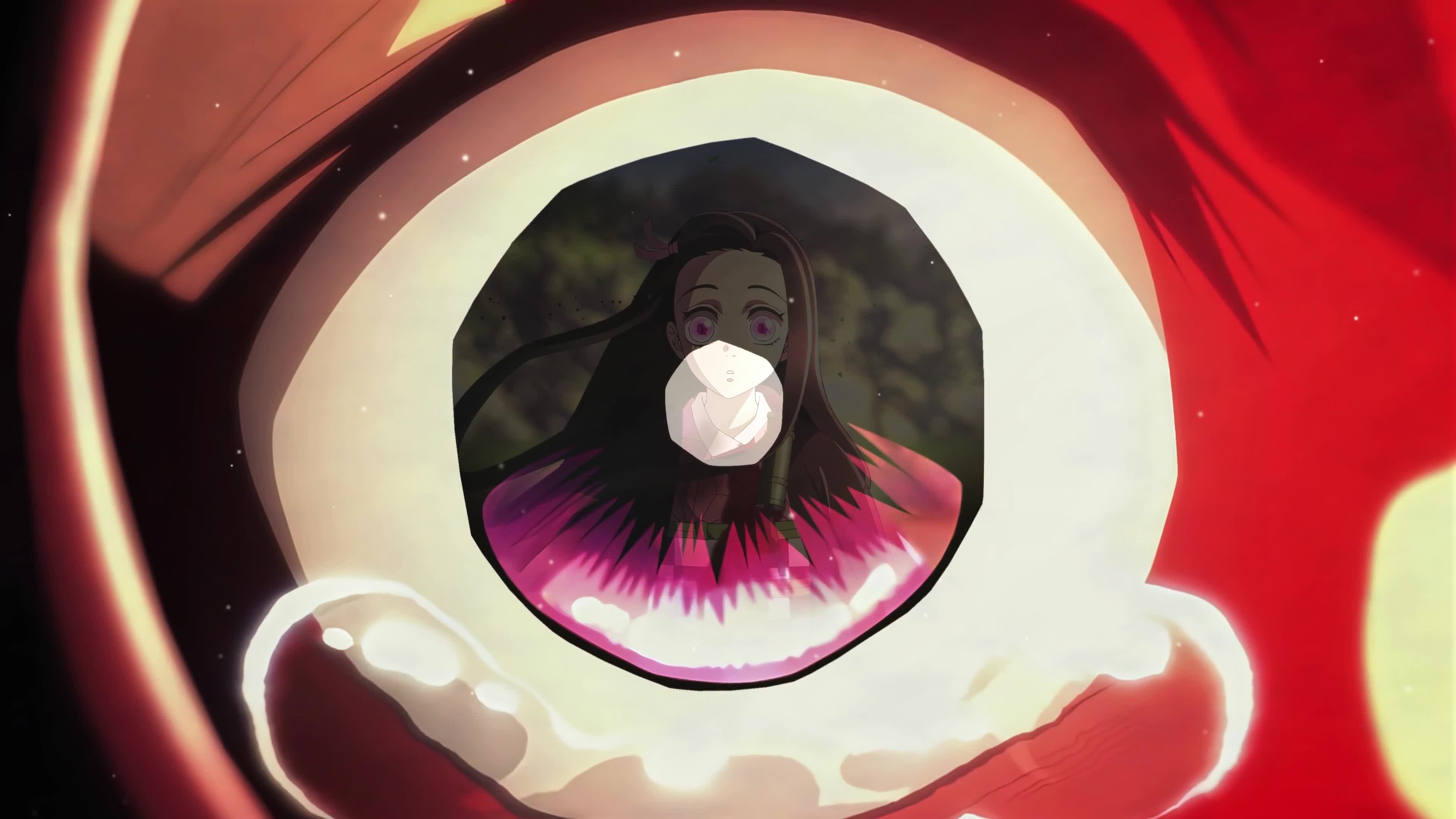 Tanjiro Eye 4K Live Wallpaper
