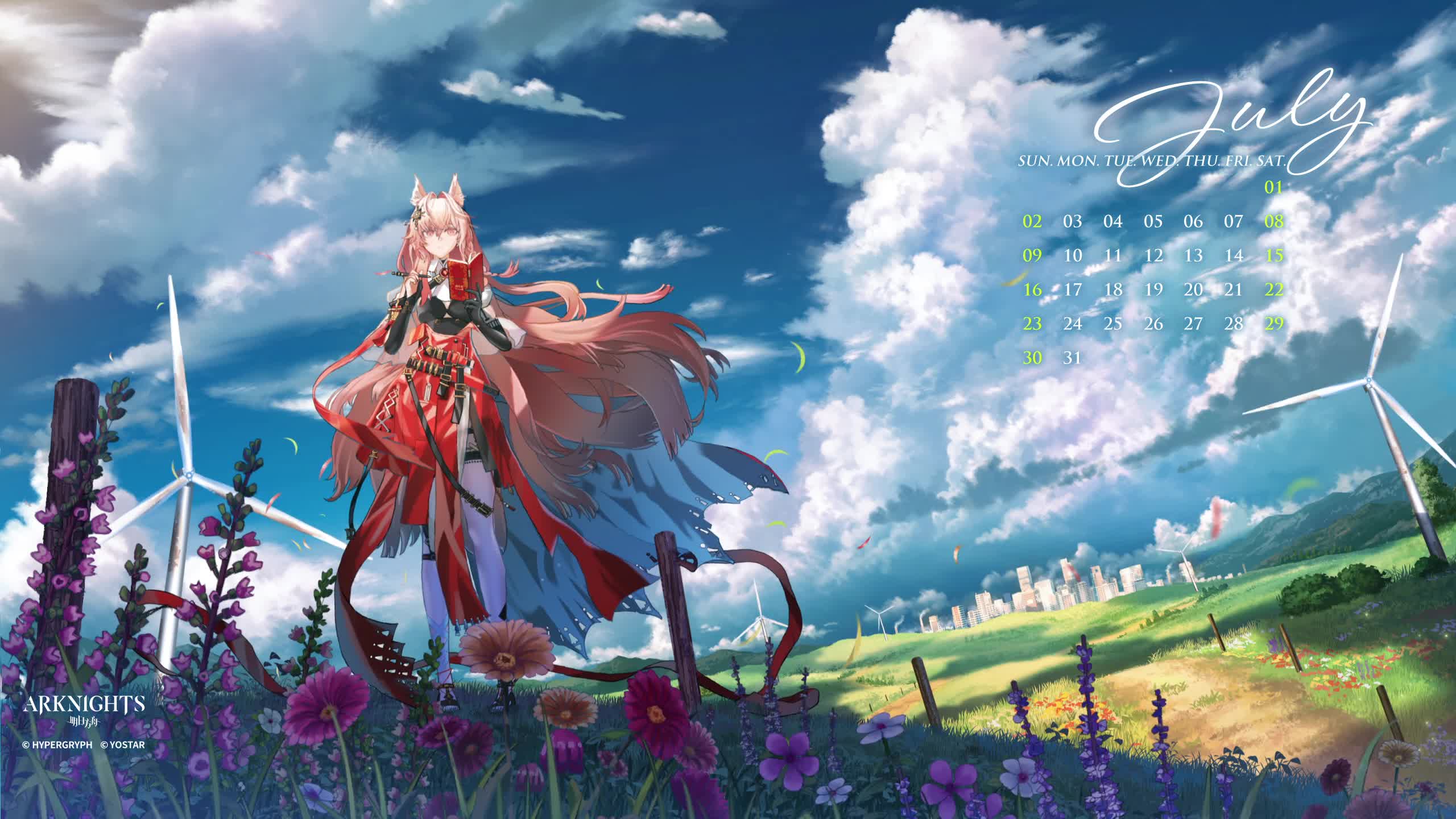 Arknights July 2023 UHD Live Wallpaper