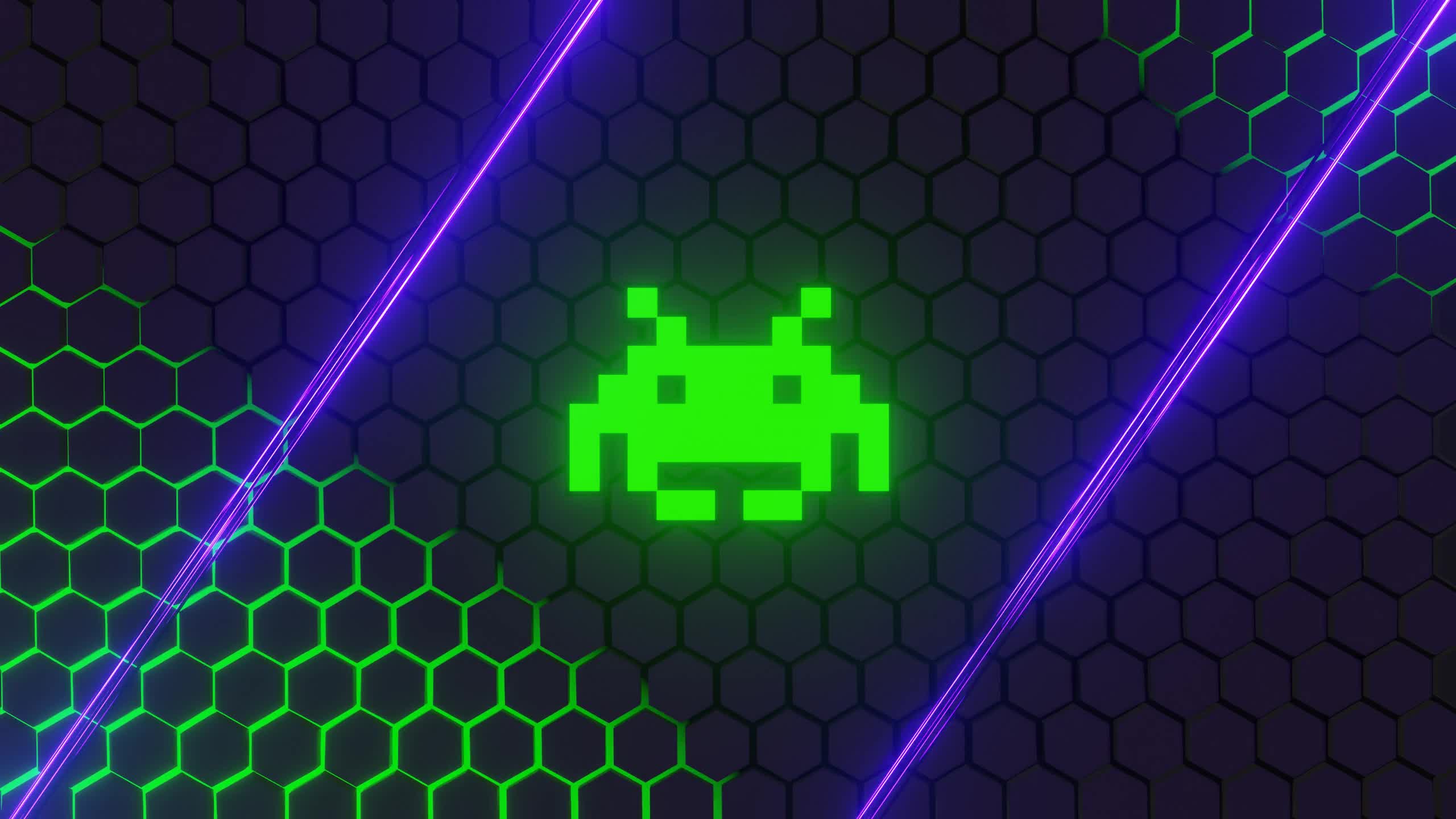 Green Zocker Animated Background