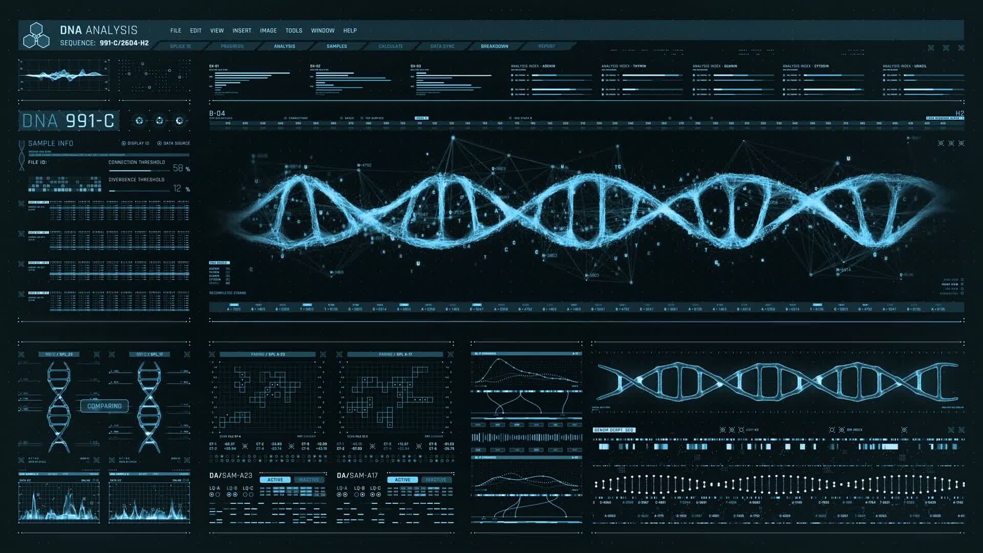 DNA HD Live Wallpaper