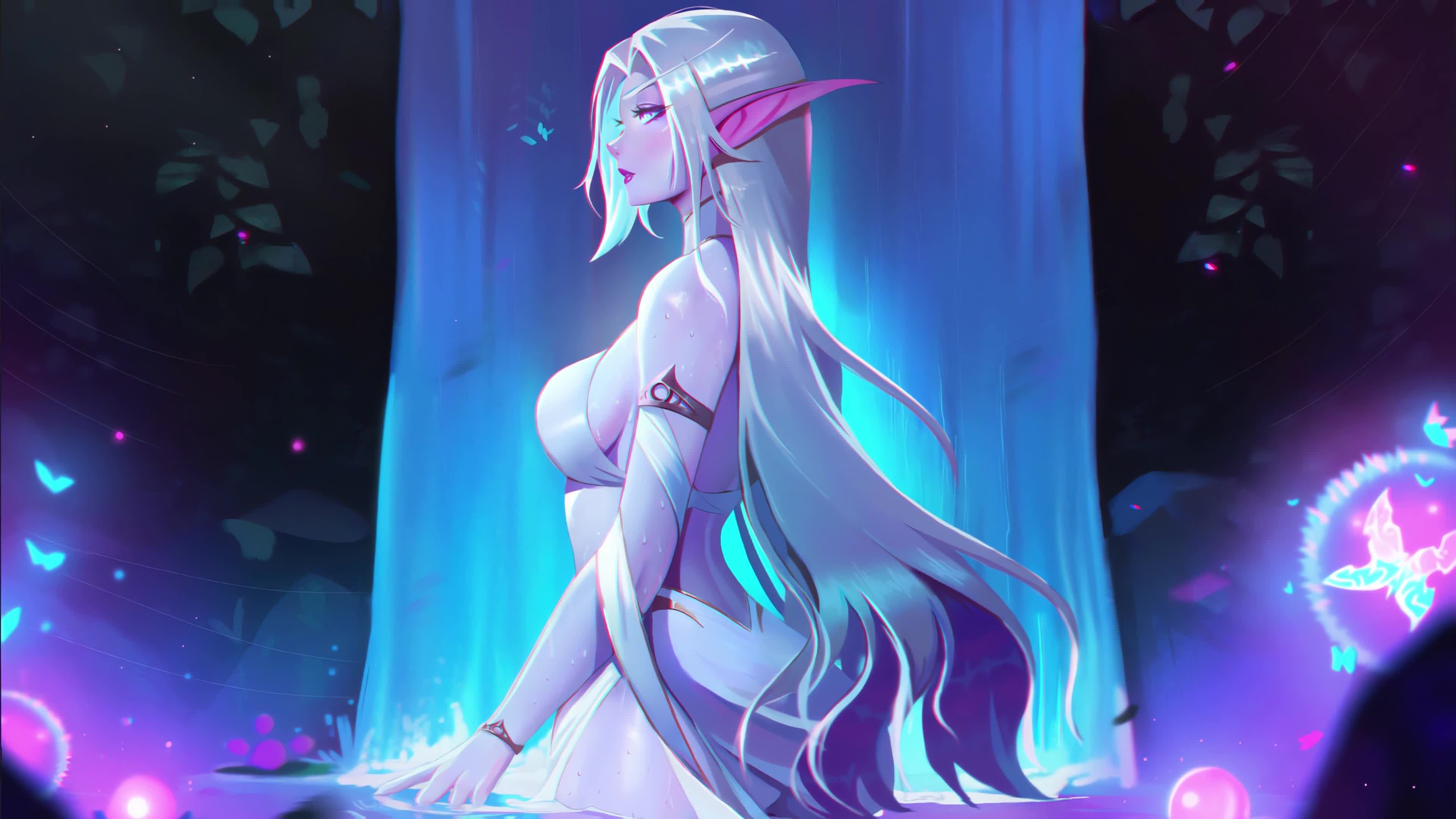 Elf Princess 4K Live Wallpaper