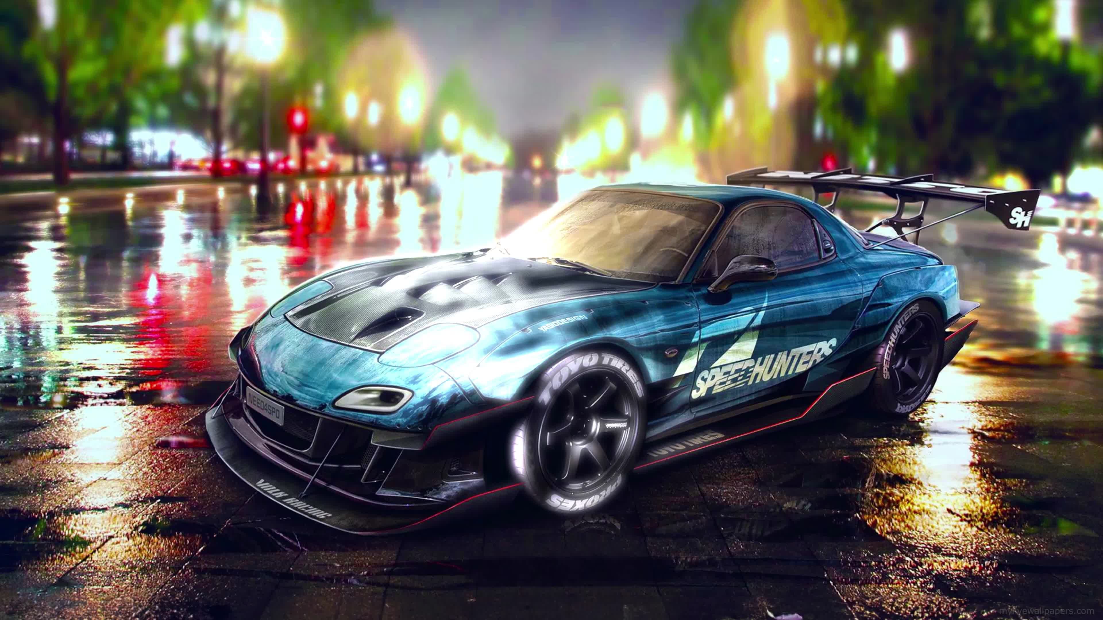 Mazda RX 7 4K Live Wallpaper