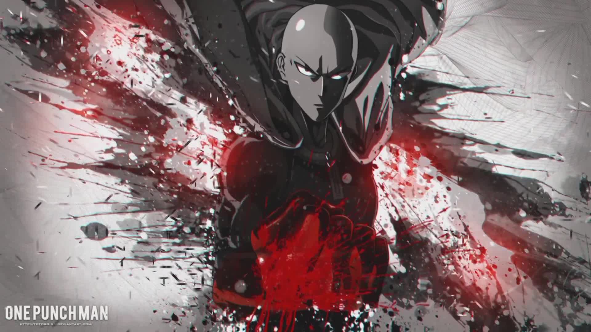 Saitama In One Punch Man 1920x1080 Live Wallpaper
