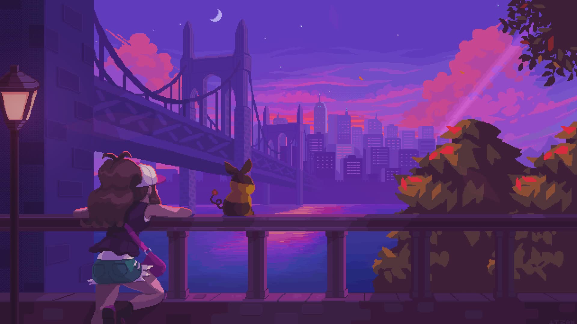 Pokemon Castelia City Desktop Hd