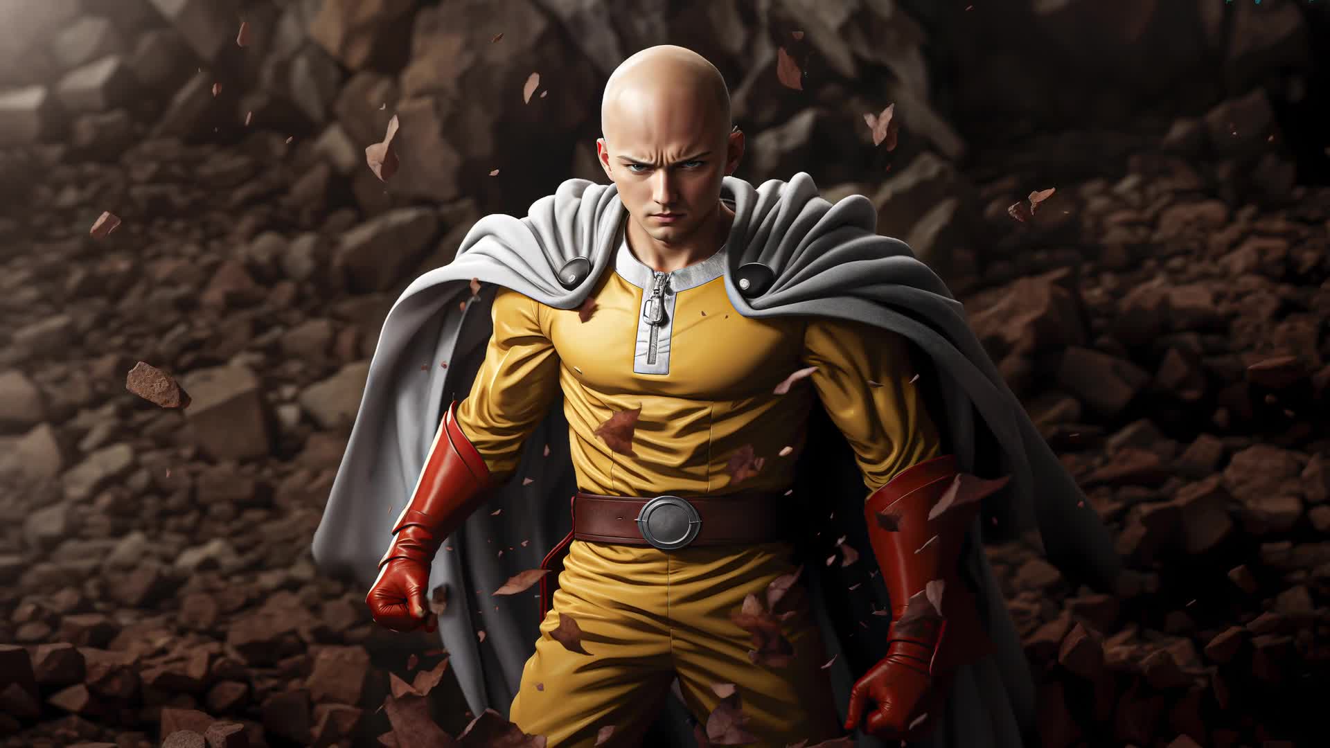 Saitama 3D Live Wallpaper