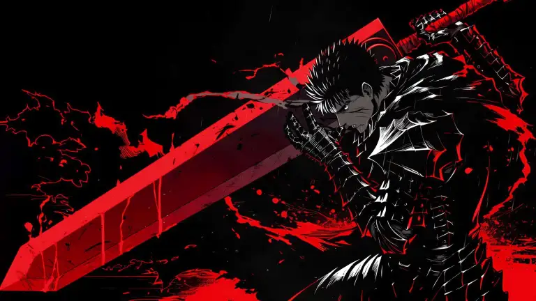 Berserk Guts Red Glare Live Wallpaper