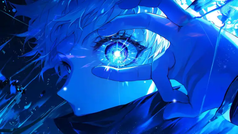 Blue Energy Eye Live Wallpaper