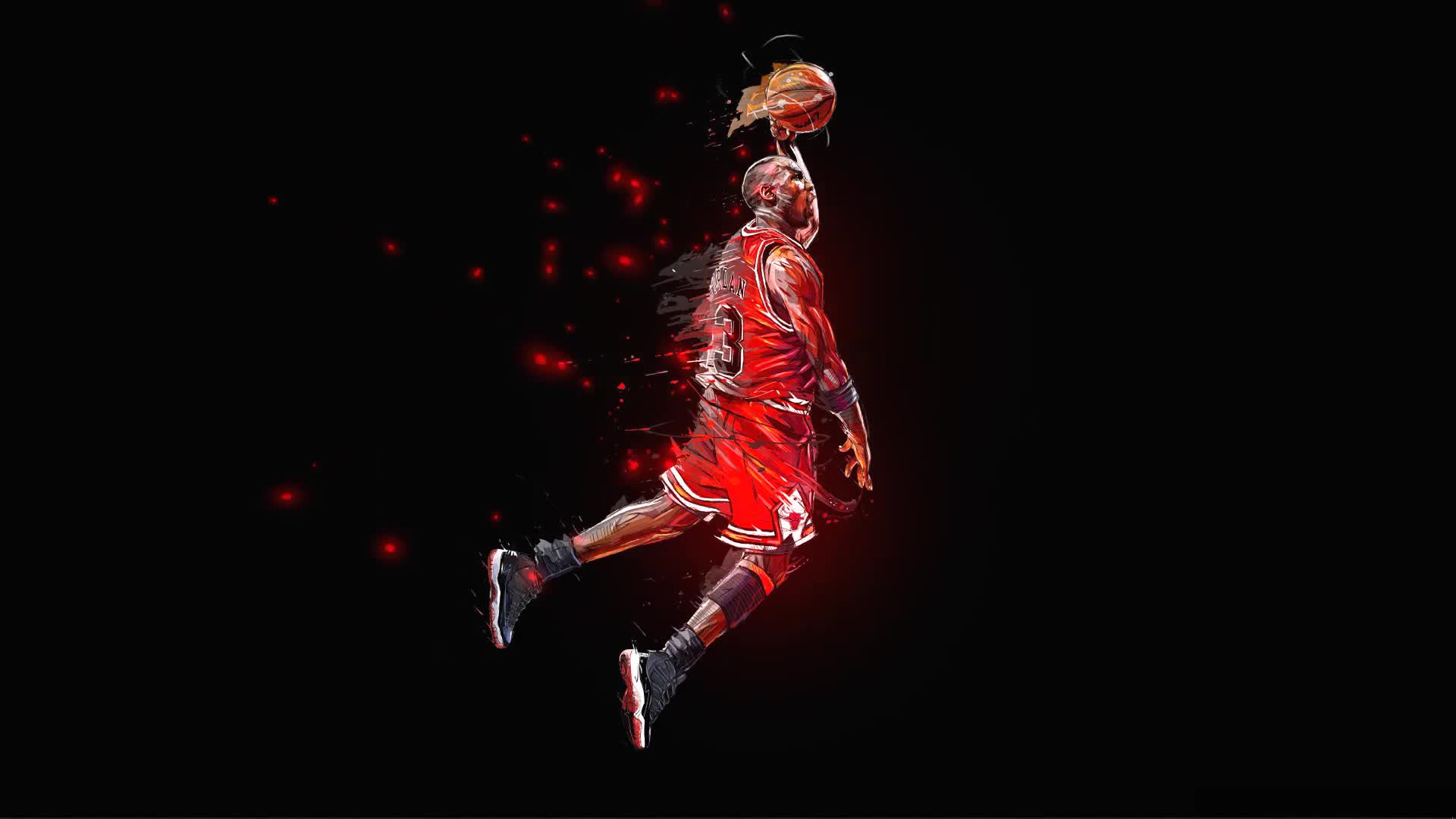Michael Jordan Space Jam Live Wallpaper