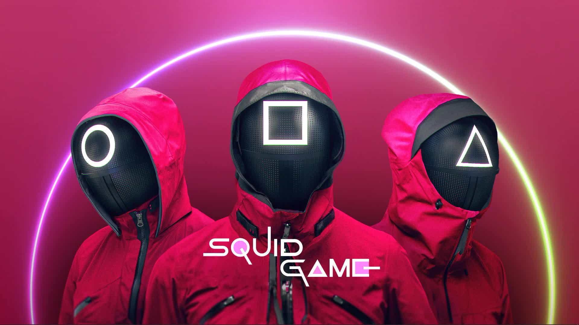 Squid Game Pinks Netflix Live Wallpaper