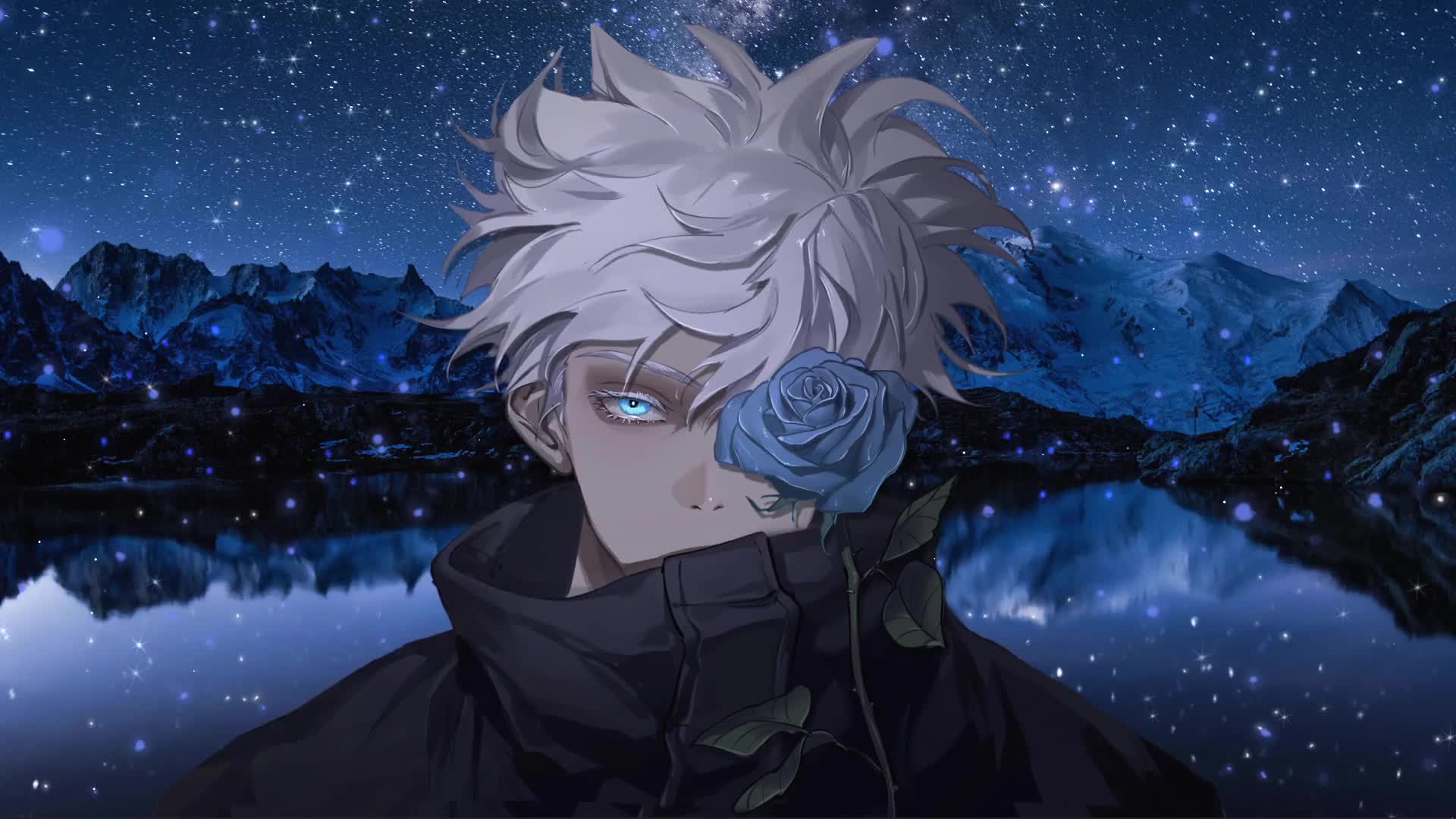 Anime Gojo Satoru Clean Version Live Wallpaper