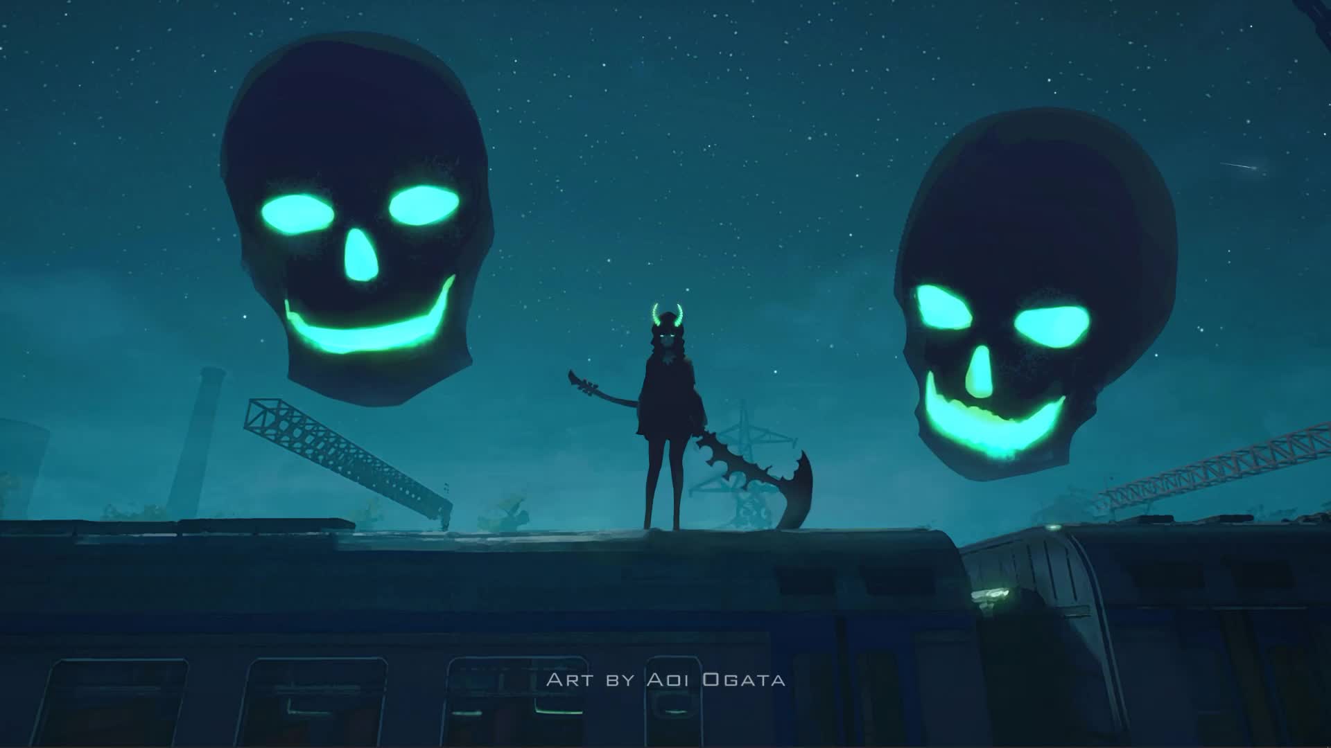 Dead Master Black Rock Shooter Live Wallpaper