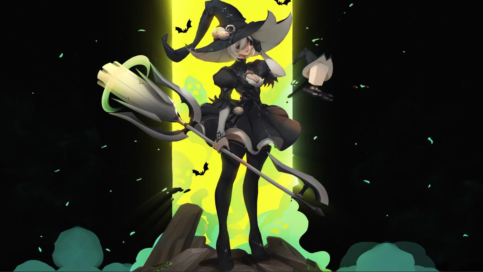 2B Witch Nier Automata HD LIve Wallpaper