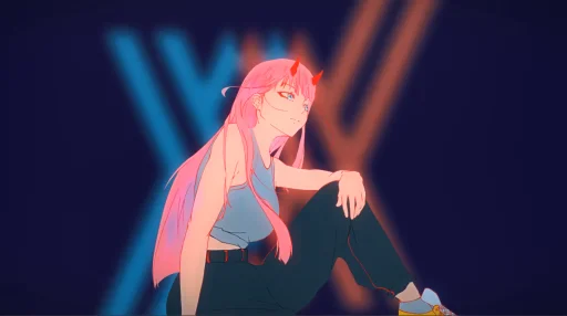 Zero Two Franxx Anime Live Wallpaper