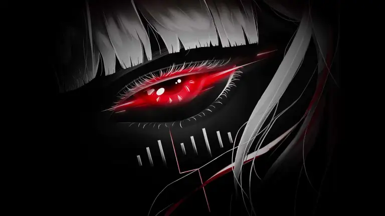 Red Anime Eye Live Wallpaper Live Wallpaper