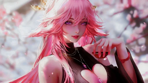Yae Miko 4K Live Wallpaper