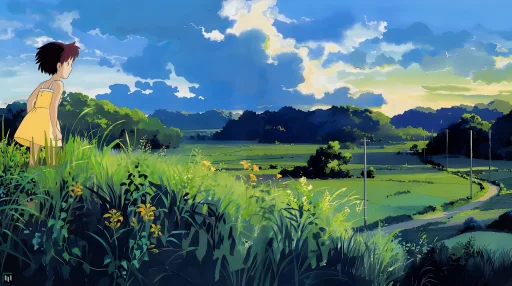 Totoro Landscape Live Wallpaper