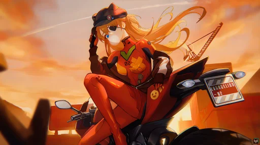 Asuka Evangelion Live Wallpaper