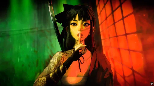 Samurai Girl Live Wallpaper
