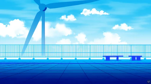 Gekkoukan Rooftop - Persona 3 Live Wallpaper