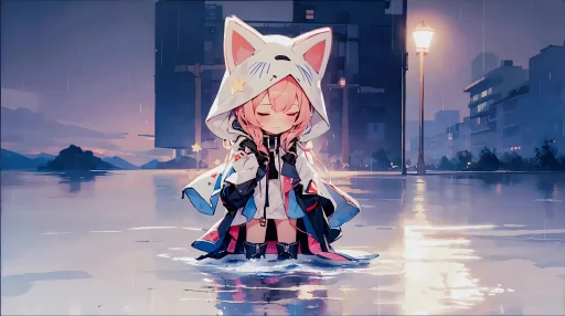Chibi Girl Live Wallpaper