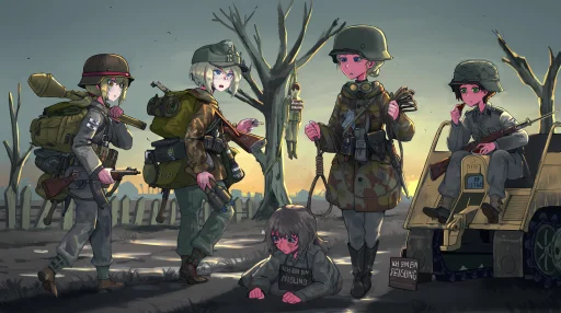 Soldier Girls - Live Wallpaper