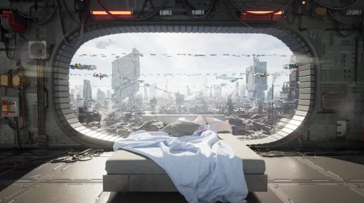 Futurictic Dreamscape Live Wallpaper