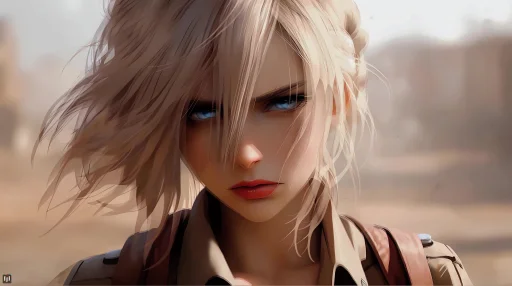 Annie - Attack on Titan Live Wallpaper