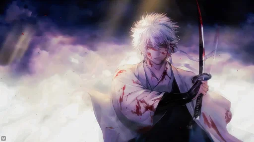Gintama Manga - Sakata Gintoki Live Wallpaper