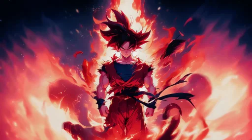 Inferno Goku Live Wallpaper