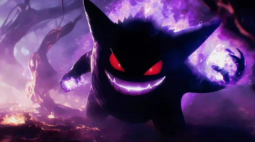 Pokemon Gengar Live Wallpaper