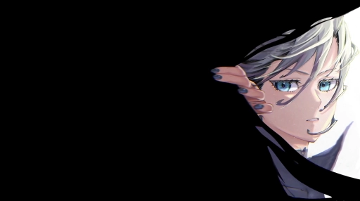 Girl Behind Curtains Live Wallpaper