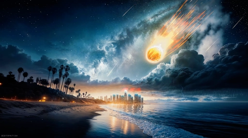 Summer Meteor Live Wallpaper