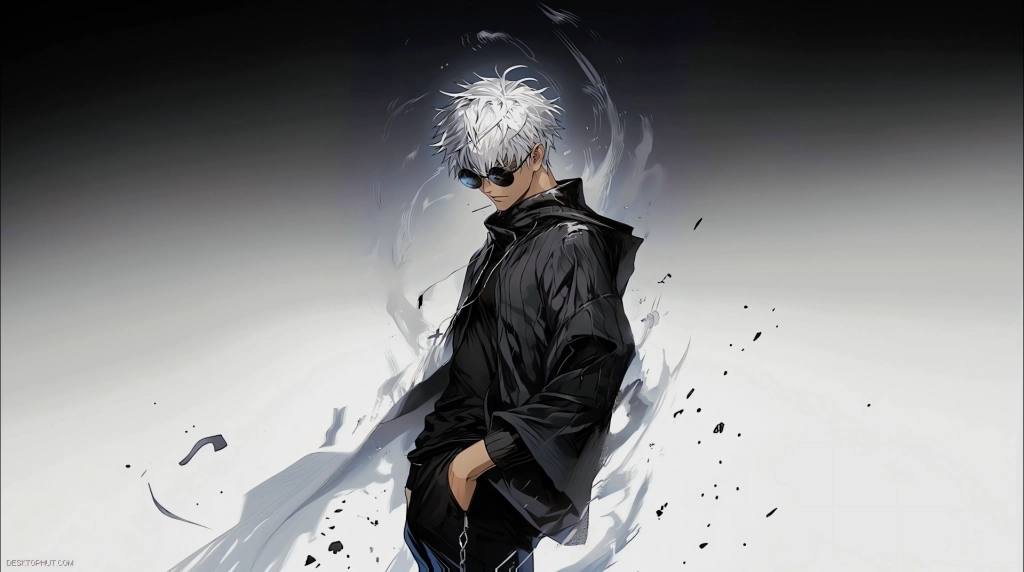 Jujutsu Kaisen : Satoru Gojo Grey Live Wallpaper