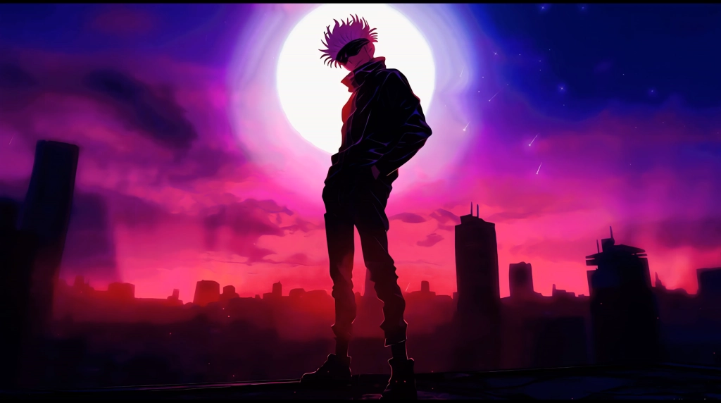 Jujutsu Kaisen: Gojo Night Time Live Wallpaper