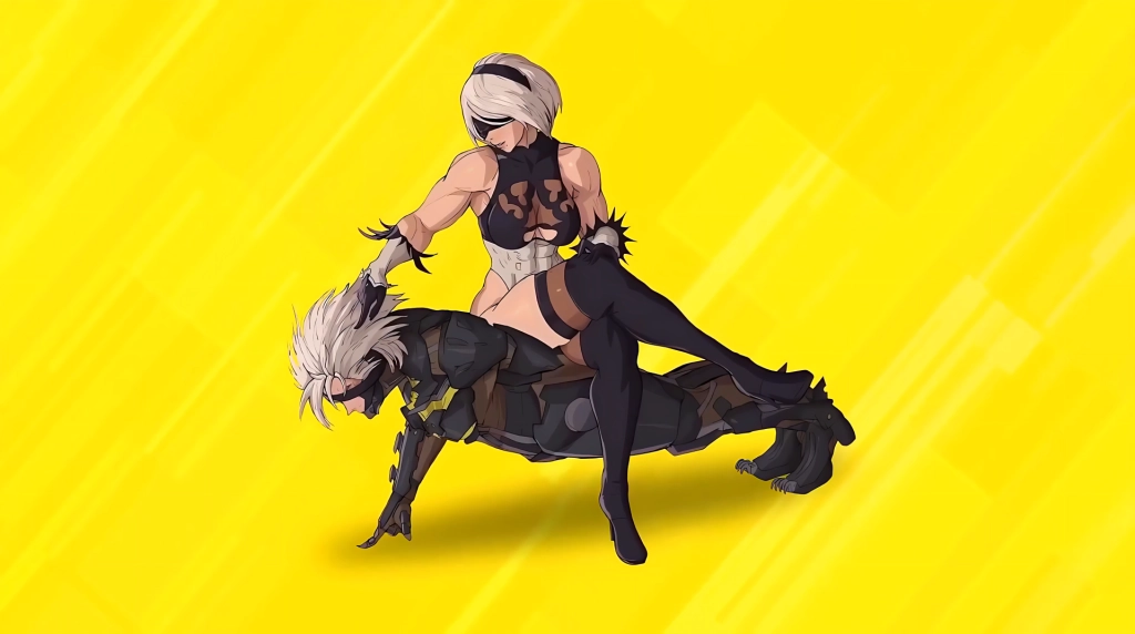 Nier automata Vs Metal Gear Rising Live Wallpaper
