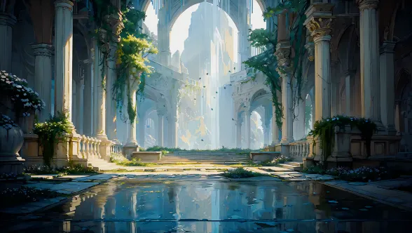 Whispers In The Ruins Live Wallpaper