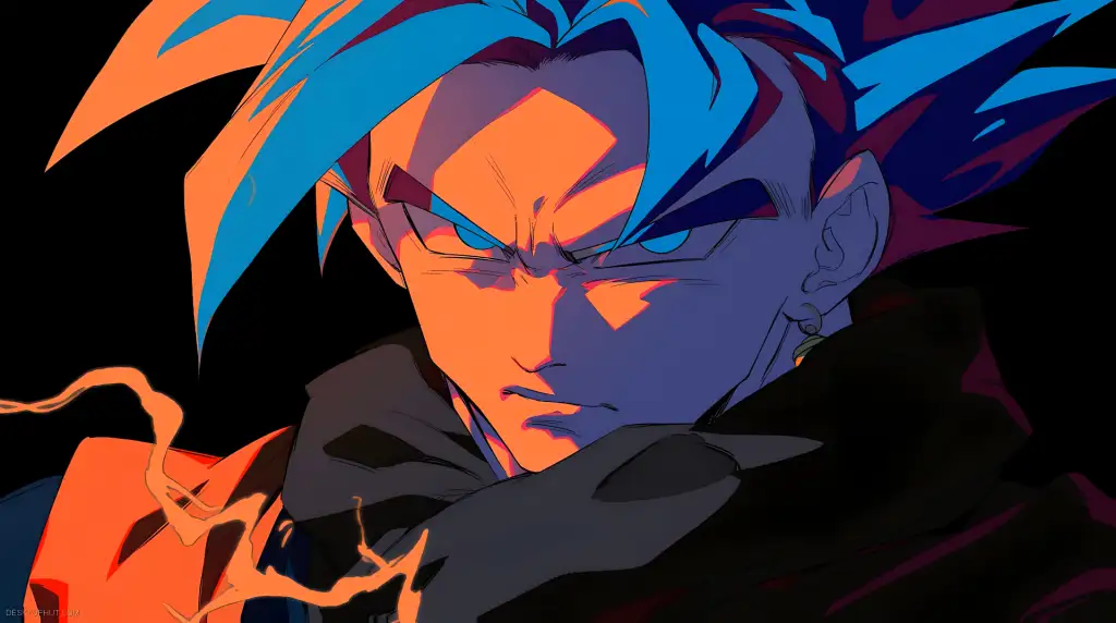 Goku Intense Gaze Live Wallpaper