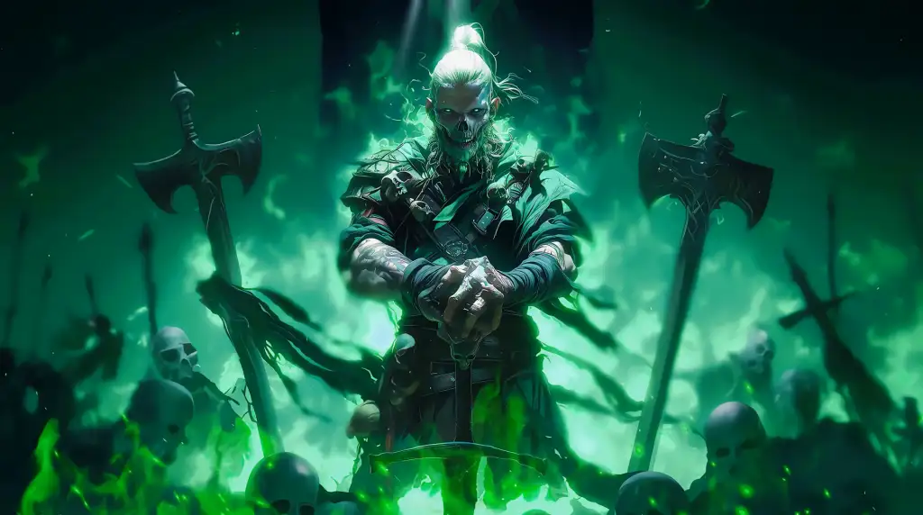 Undead Warrior Live Wallpaper