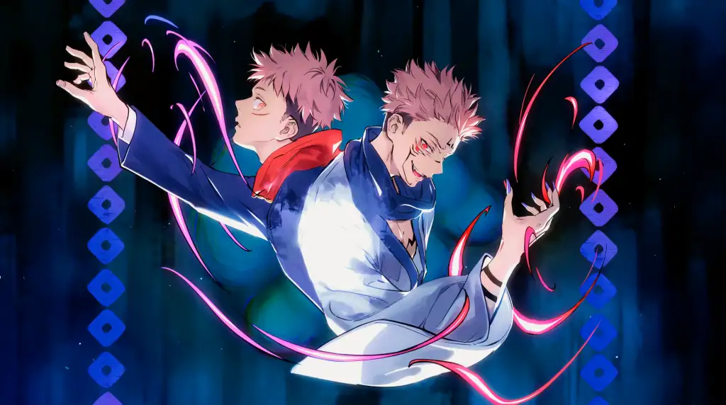 Yuji x Sukuna Energy Live Wallpaper