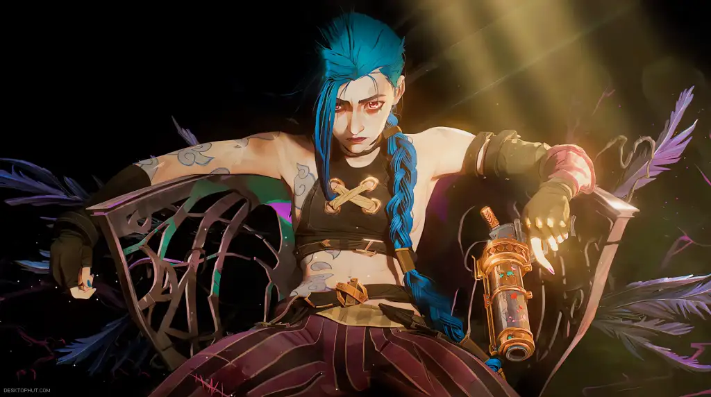 Arcane Jinx 2.5D Live Wallpaper