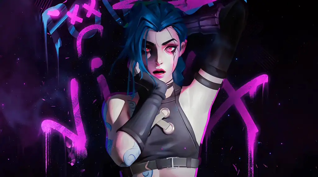 Jinx (Arcane) - League of Legends - Live Wallpaper