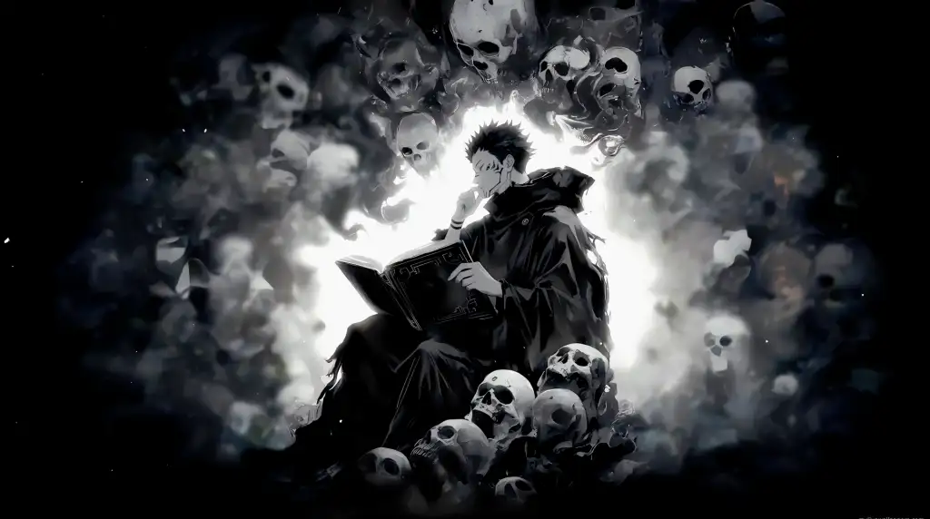 Sukuna Skull of Curses - Live Wallpaper